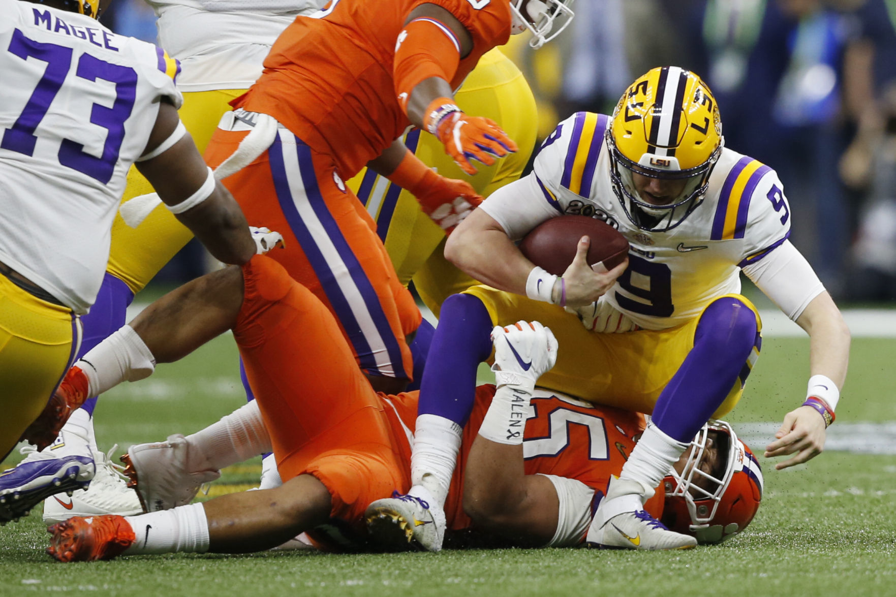 CFP Championship Clemson LSU Football